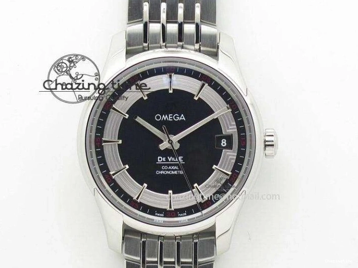 0502 De Ville SS TWF 1:1 Best Edition Black Dial on SS Bracelet MIYOTA Unisex 7835